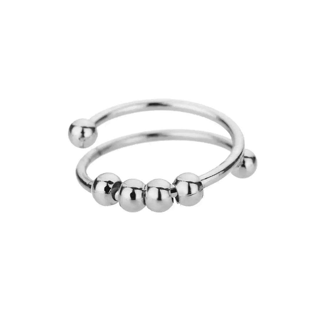 Bague en perles anti-stress et contre l'anxiété