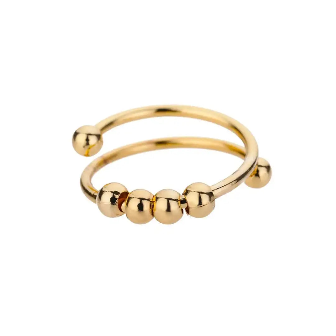 Bague en perles anti-stress et contre l'anxiété