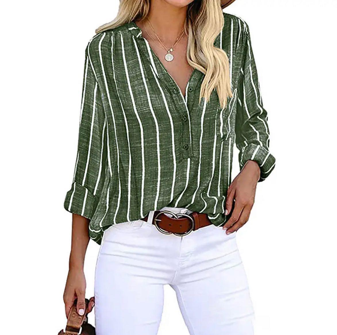 LAURE™ | Blouse rayée