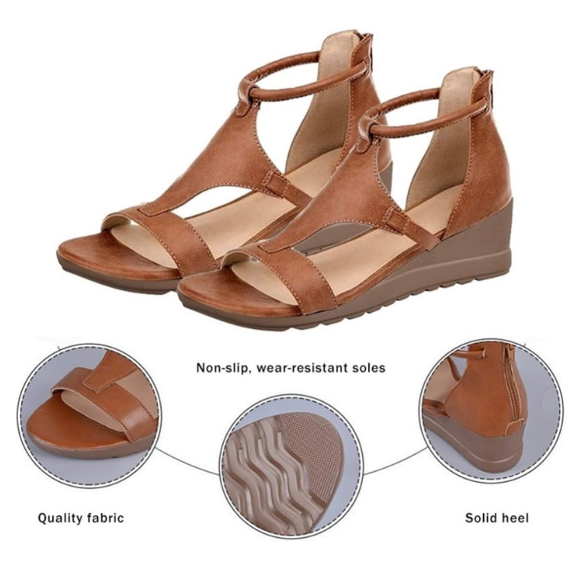 AMARA | Sandales Orthopédiques Élégantes