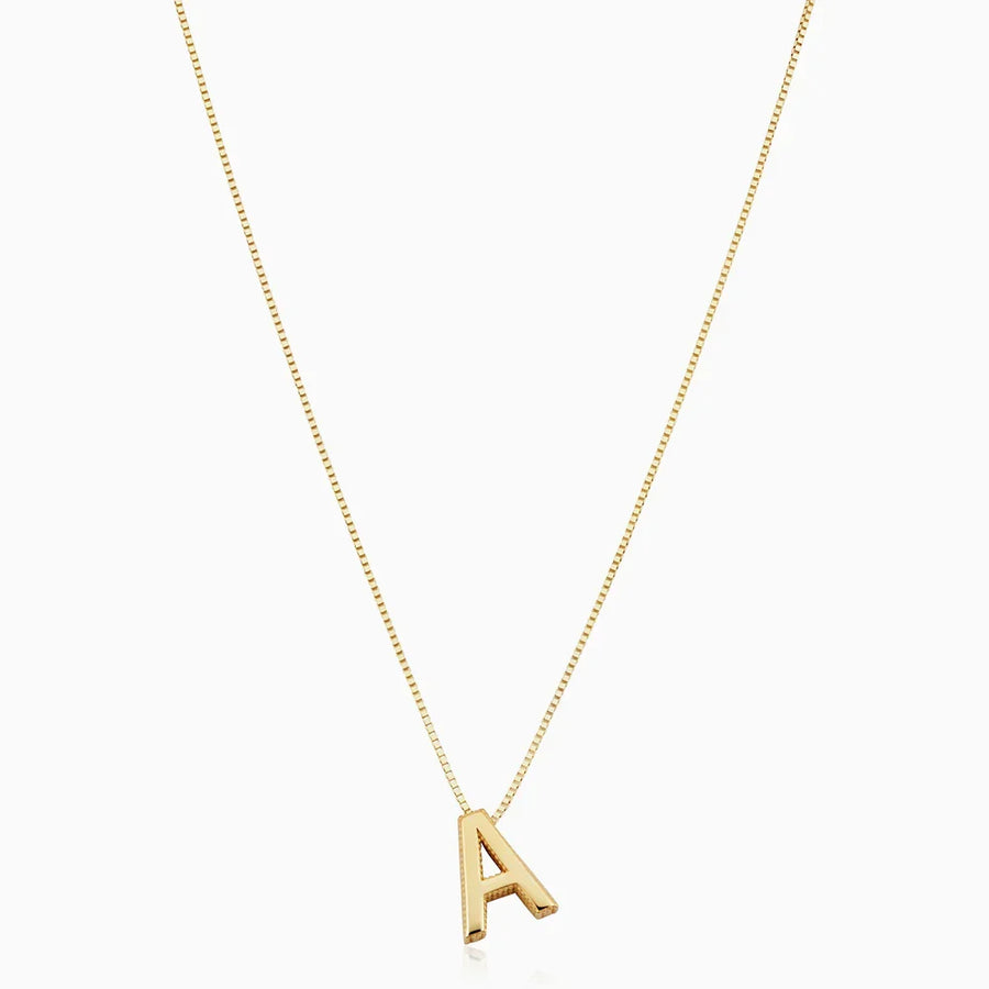 Collier Initial Lettre d'Amour