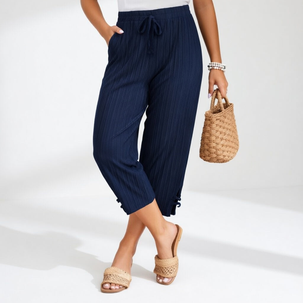 LAURÉLINE | Pantalon fluide élégant confortable