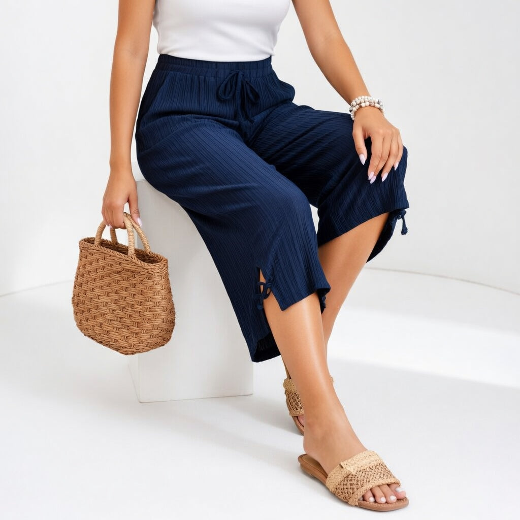 LAURÉLINE | Pantalon fluide élégant confortable