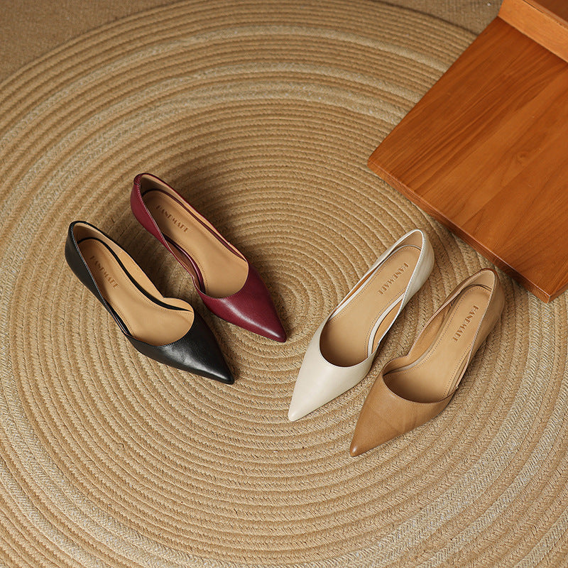 CEYRA | Cuir Talons Kitten