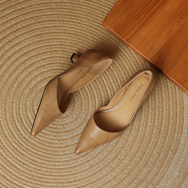 CEYRA | Cuir Talons Kitten