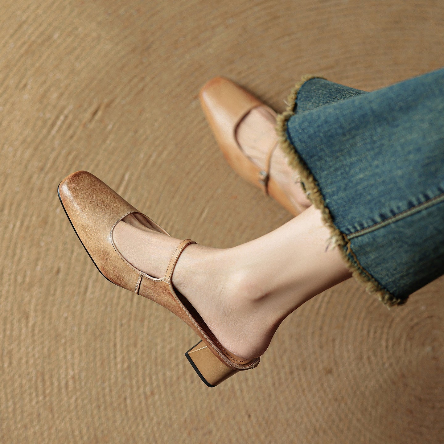 MEYRA | Pantolettes en Cuir