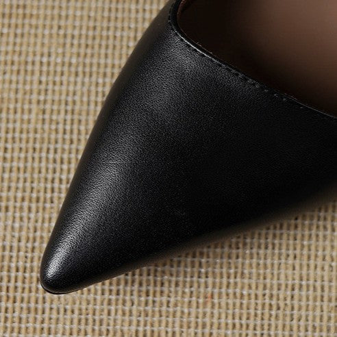 ORLISSE | Cuir Escarpins à Talon Kitten