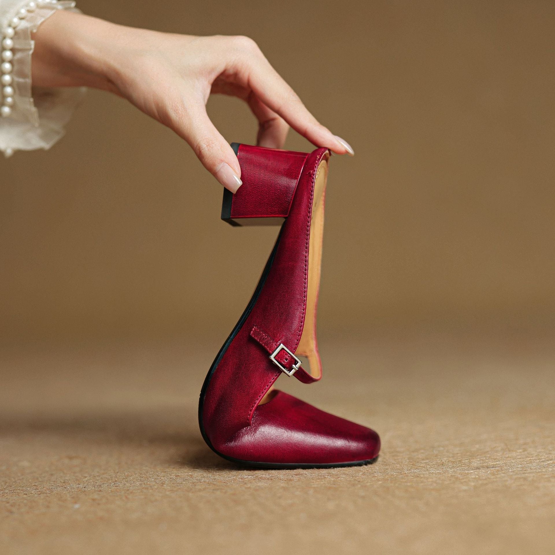 MEYRA | Pantolettes en Cuir