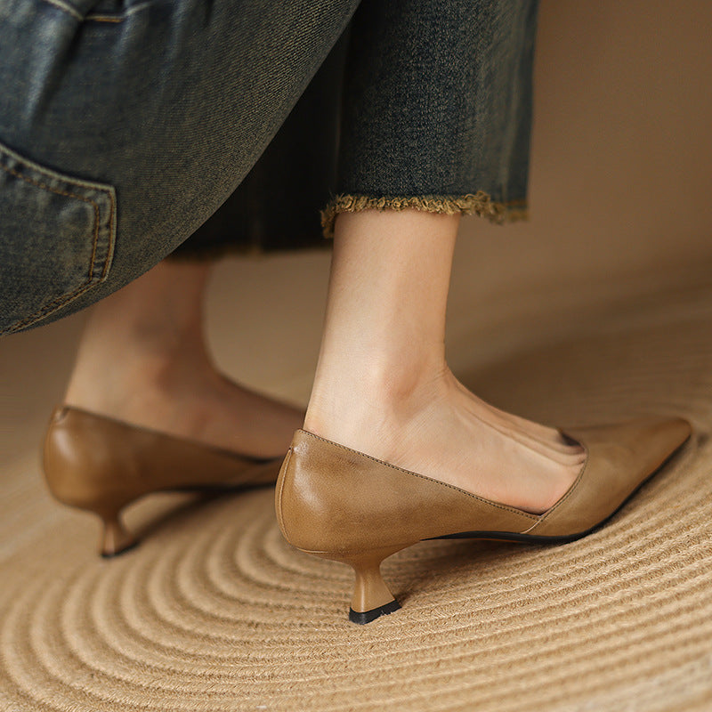 CEYRA | Cuir Talons Kitten