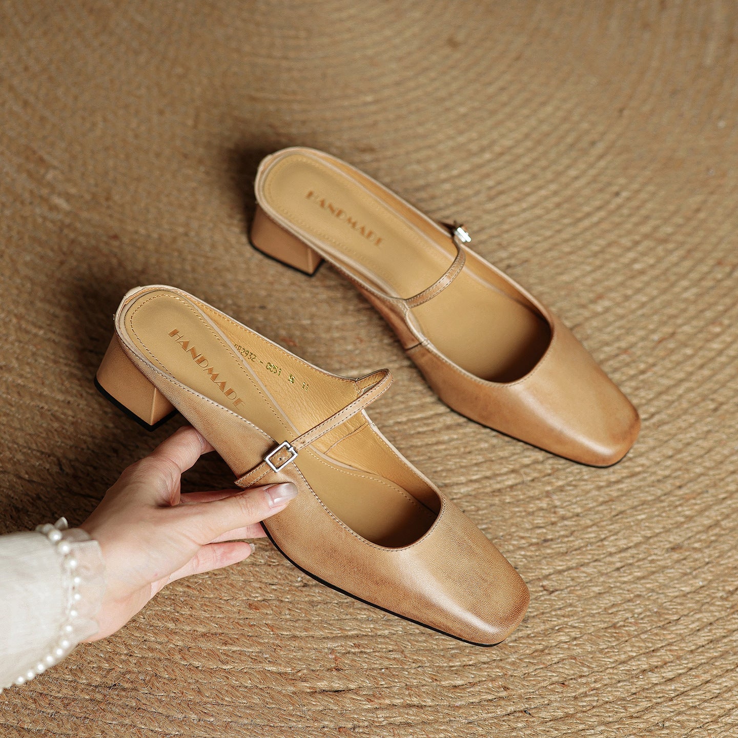 MEYRA | Pantolettes en Cuir