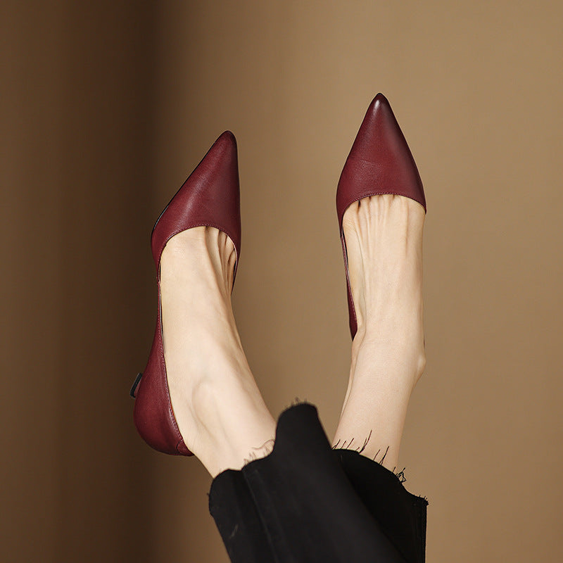 CEYRA | Cuir Talons Kitten