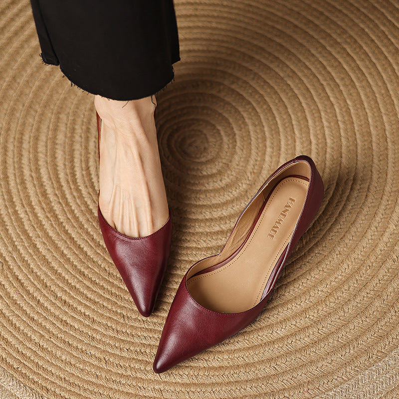 CEYRA | Cuir Talons Kitten