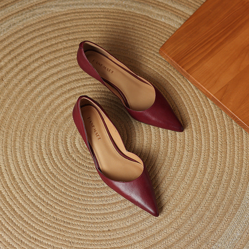 CEYRA | Cuir Talons Kitten