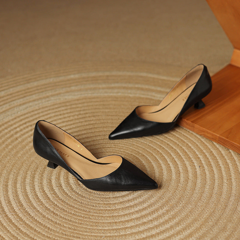 CEYRA | Cuir Talons Kitten