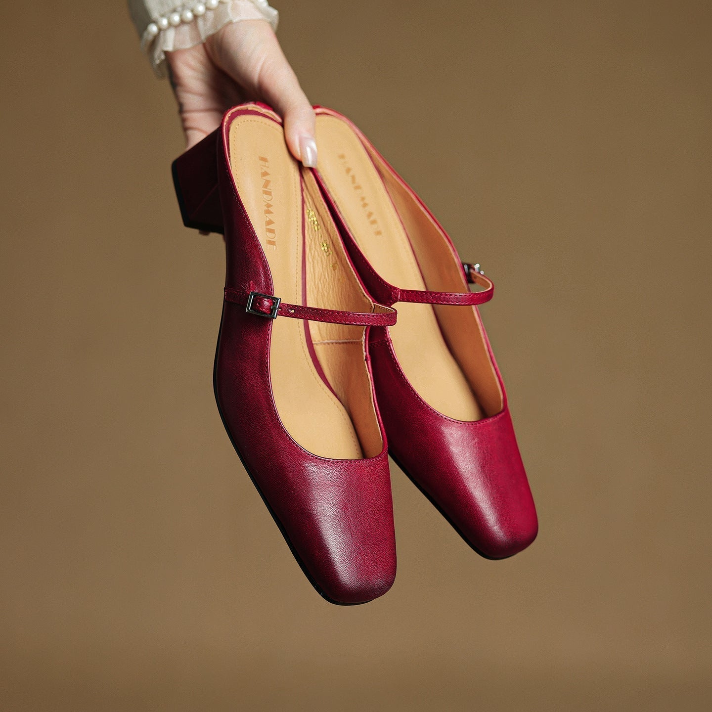 MEYRA | Pantolettes en Cuir