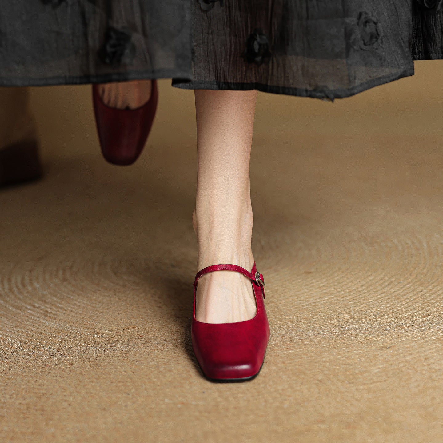 MEYRA | Pantolettes en Cuir