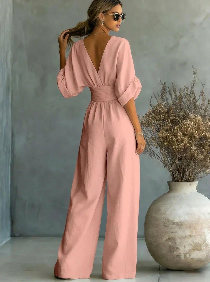 Rosalie | Robe Maxi Élégante Cache-Cœur