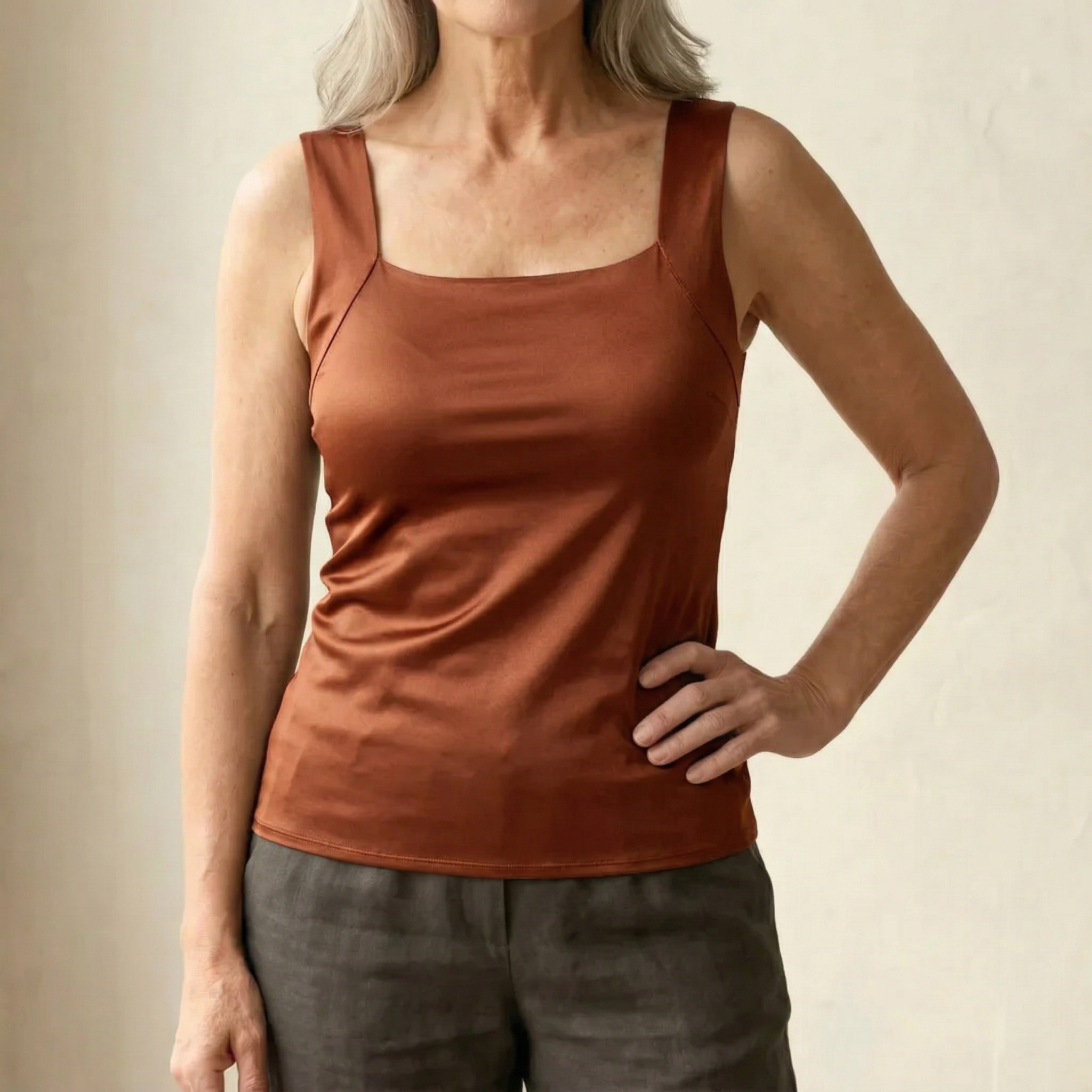 Brigitte | Camisole Confort avec Soutien Intégré