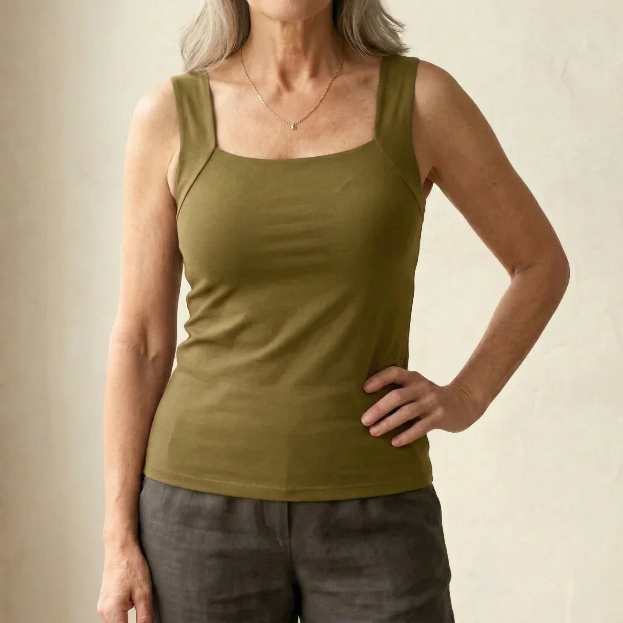 Brigitte | Camisole Confort avec Soutien Intégré