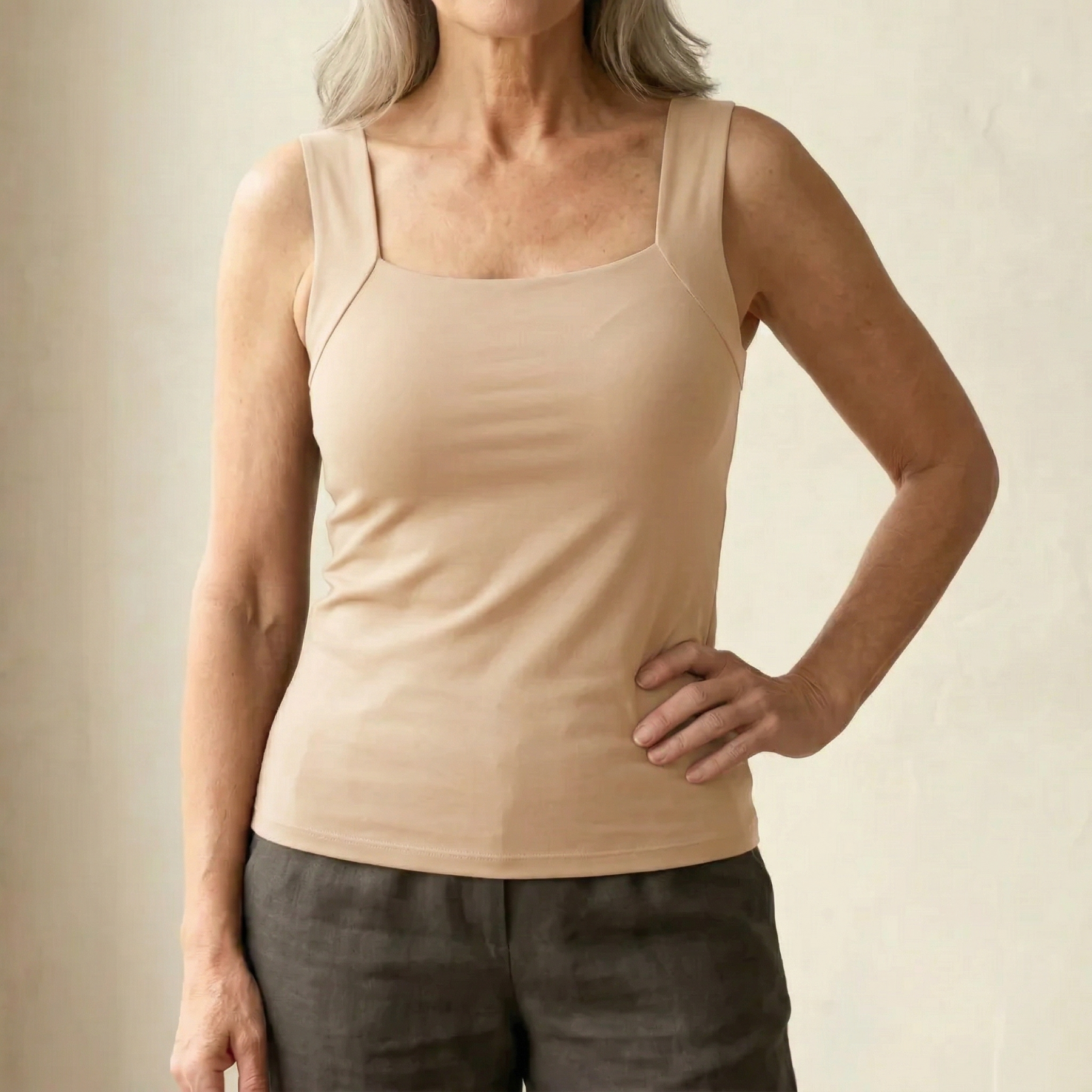 Brigitte | Camisole Confort avec Soutien Intégré