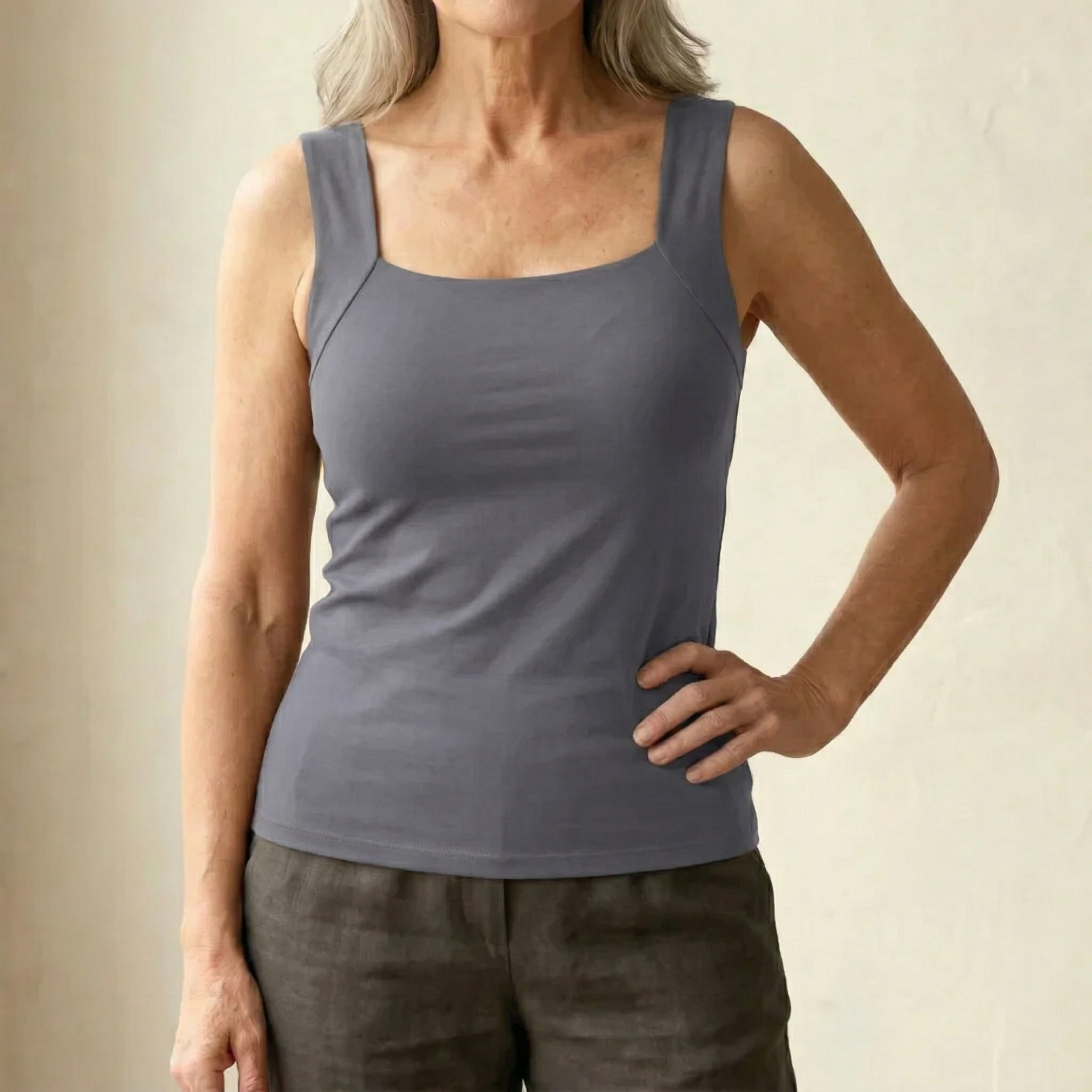 Brigitte | Camisole Confort avec Soutien Intégré