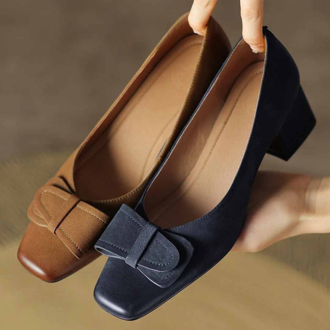 ROSELLE | Talons en cuir
