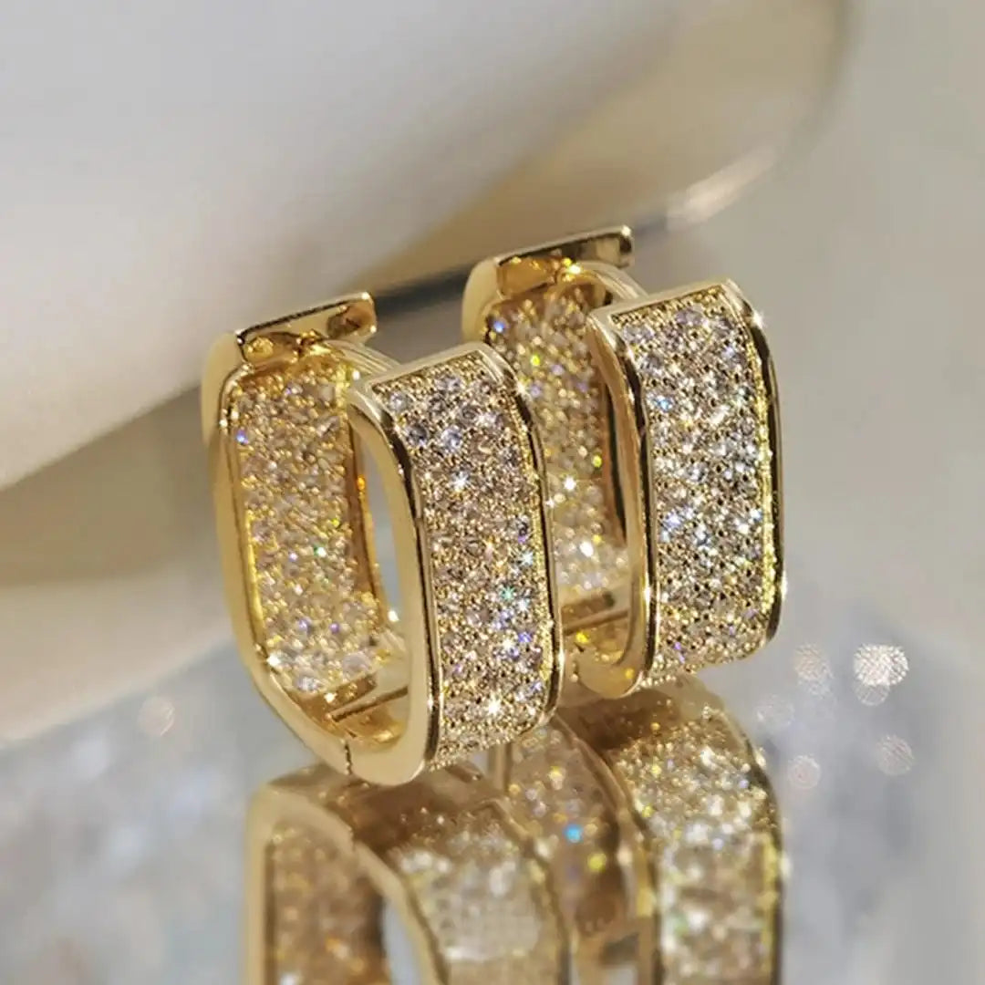 Boucles d'oreilles Huggie Hoop Pavelina