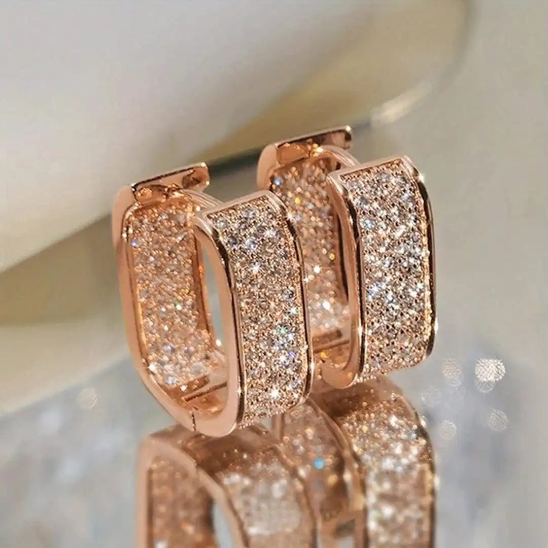 Boucles d'oreilles Huggie Hoop Pavelina