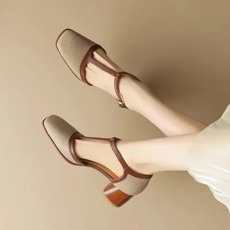 PAULINE™ | Chaussures orthopédiques à talon moyen