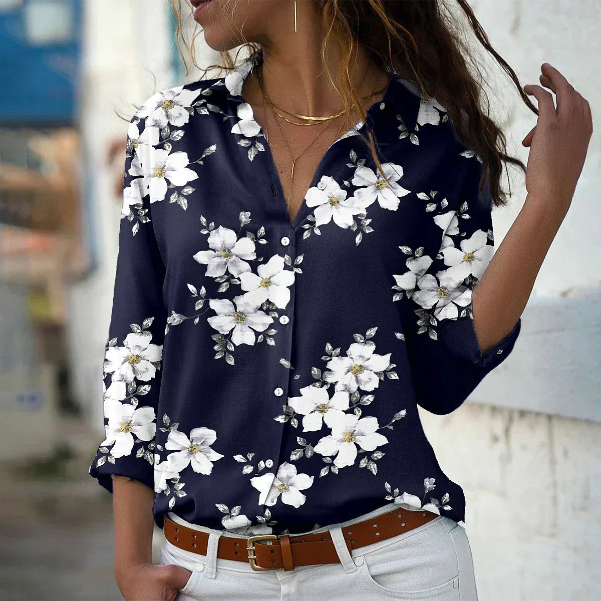 FEY™ | Blouse imprimée