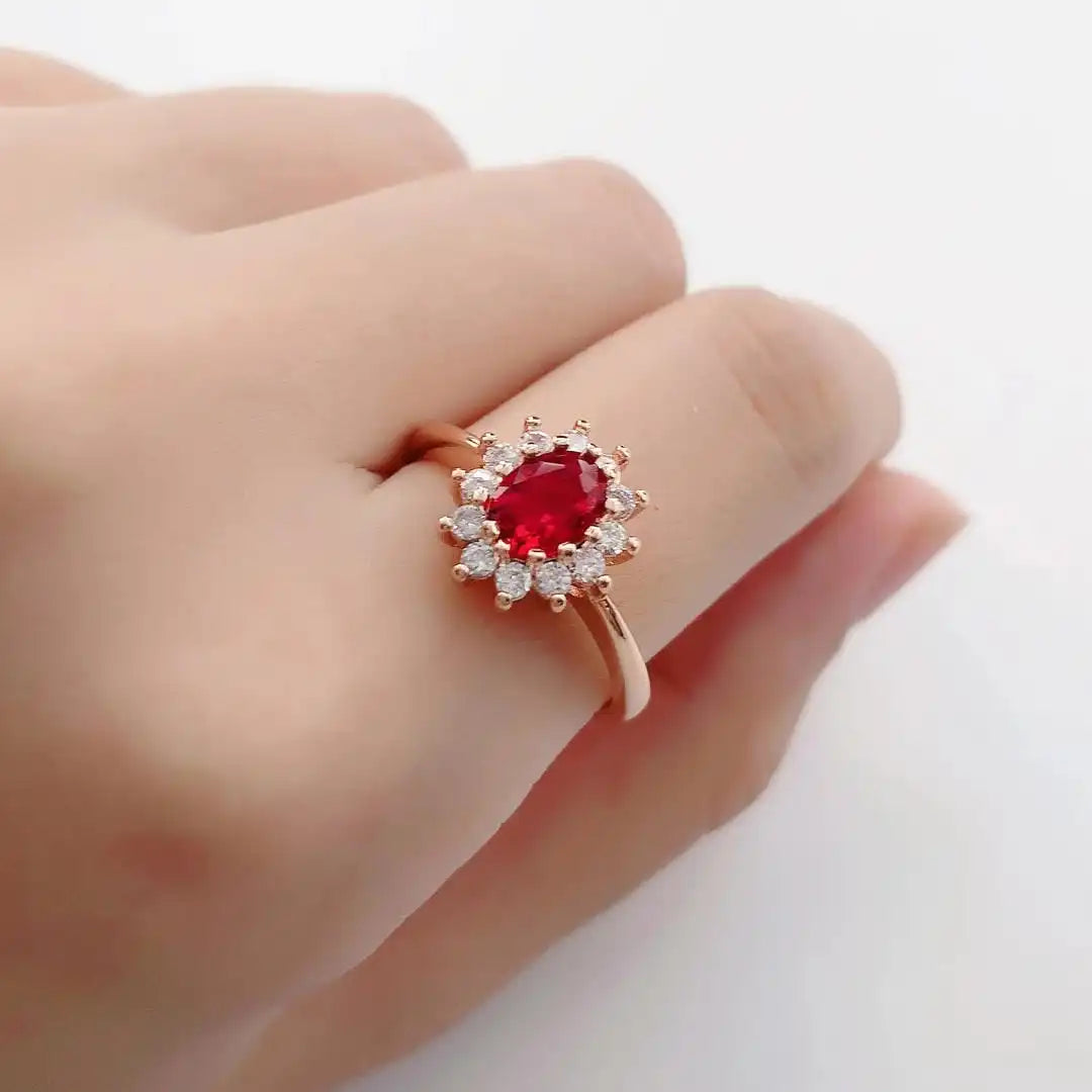 Bague de déclaration Heirloom Halo