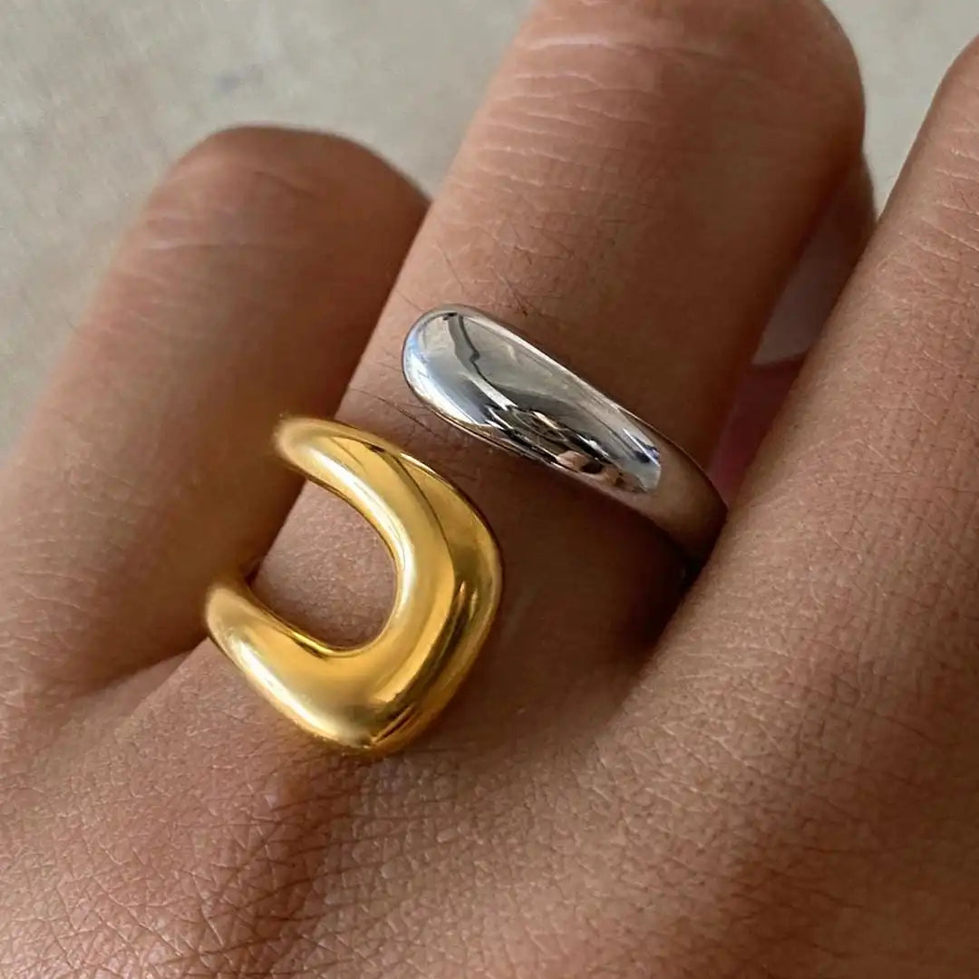 Bague Ouverte en Or Intemporelle