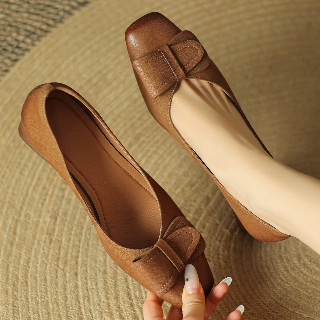 ROSELLE | Talons en cuir