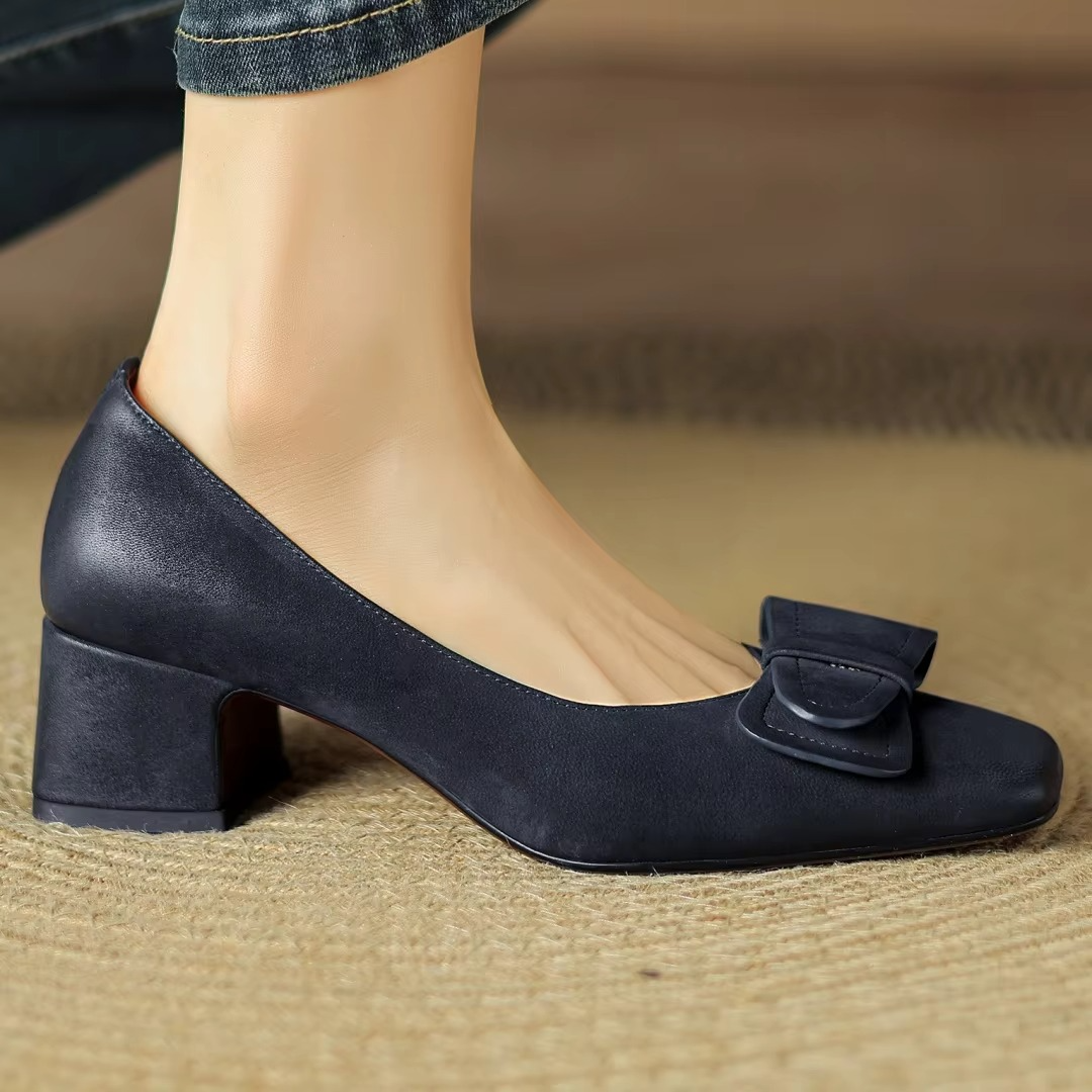 ROSELLE | Talons en cuir