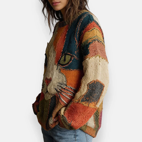 SOLEIL™ | Pull artistique