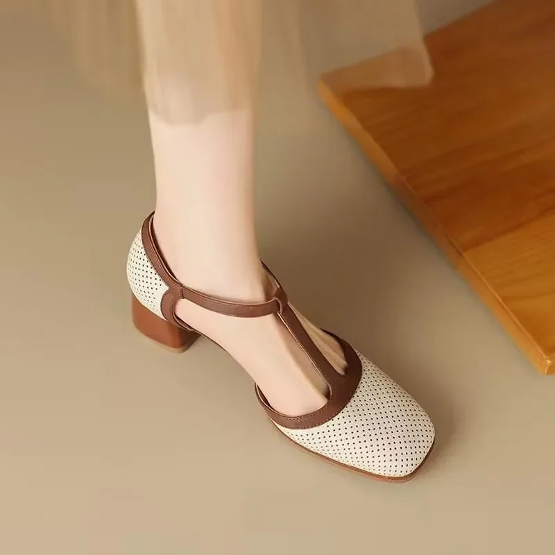 PAULINE™ | Chaussures orthopédiques à talon moyen