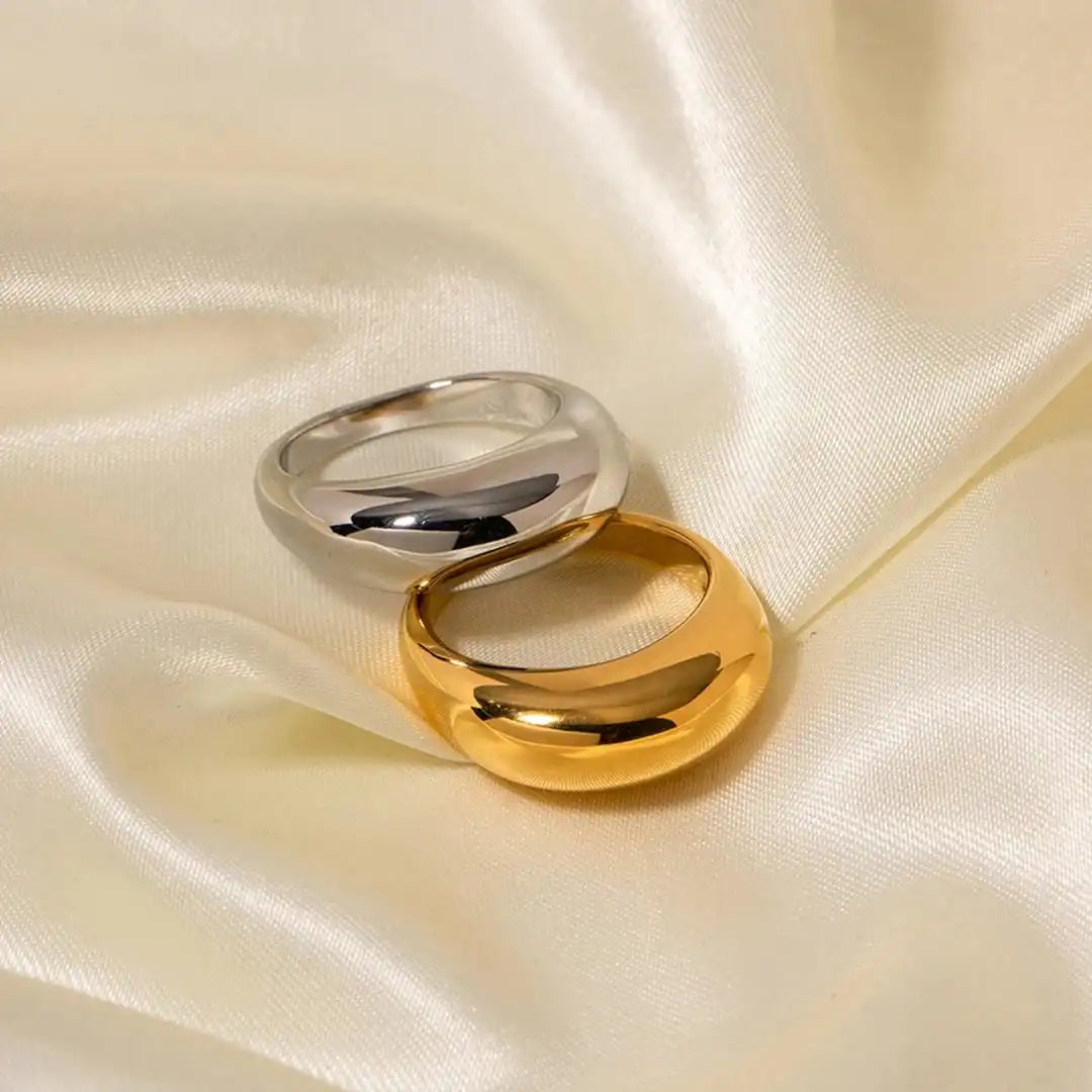 Bague Arc Doré Intemporelle