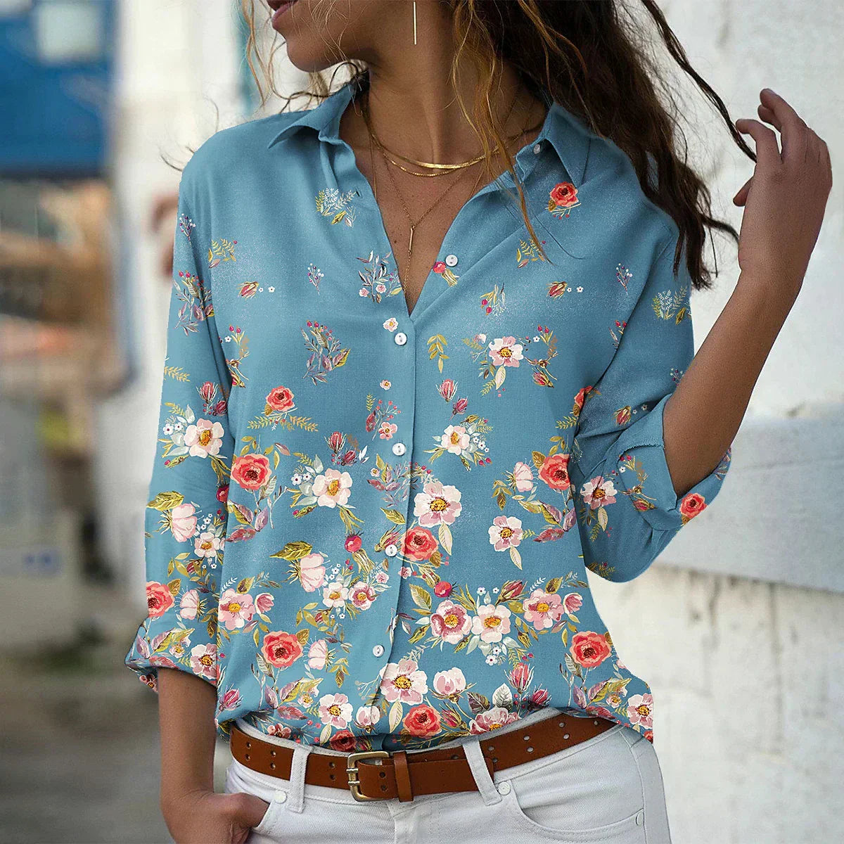 FEY™ | Blouse imprimée