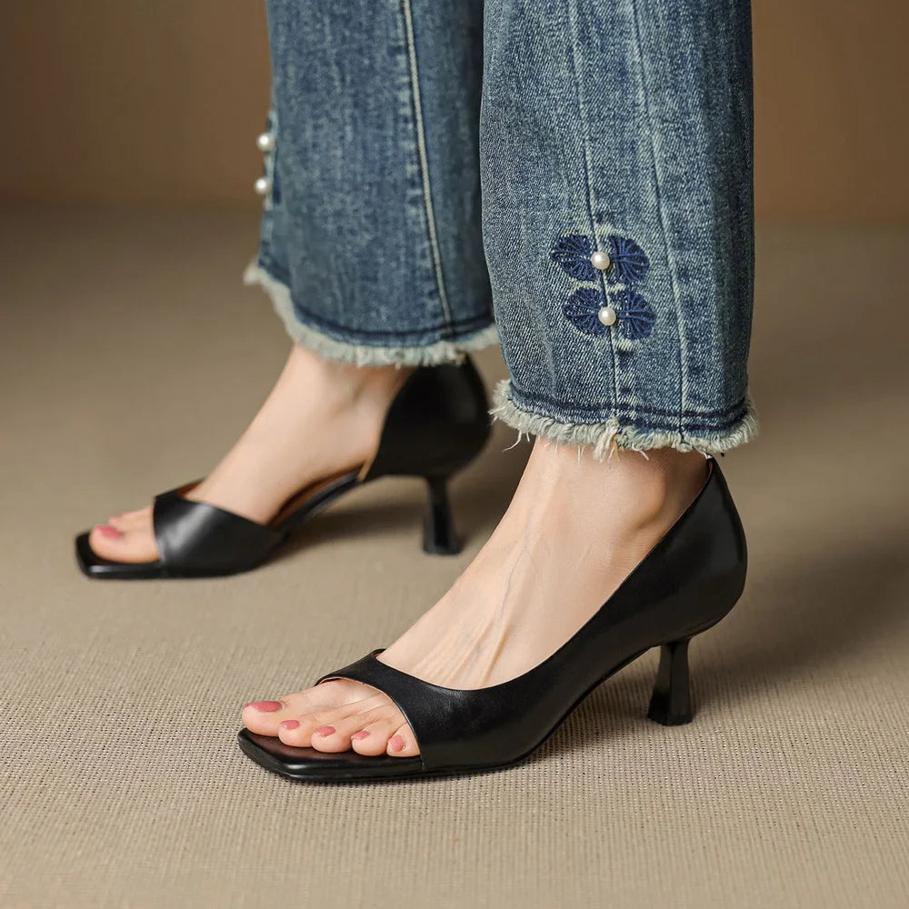 VALENTE | Talons Valenti en cuir