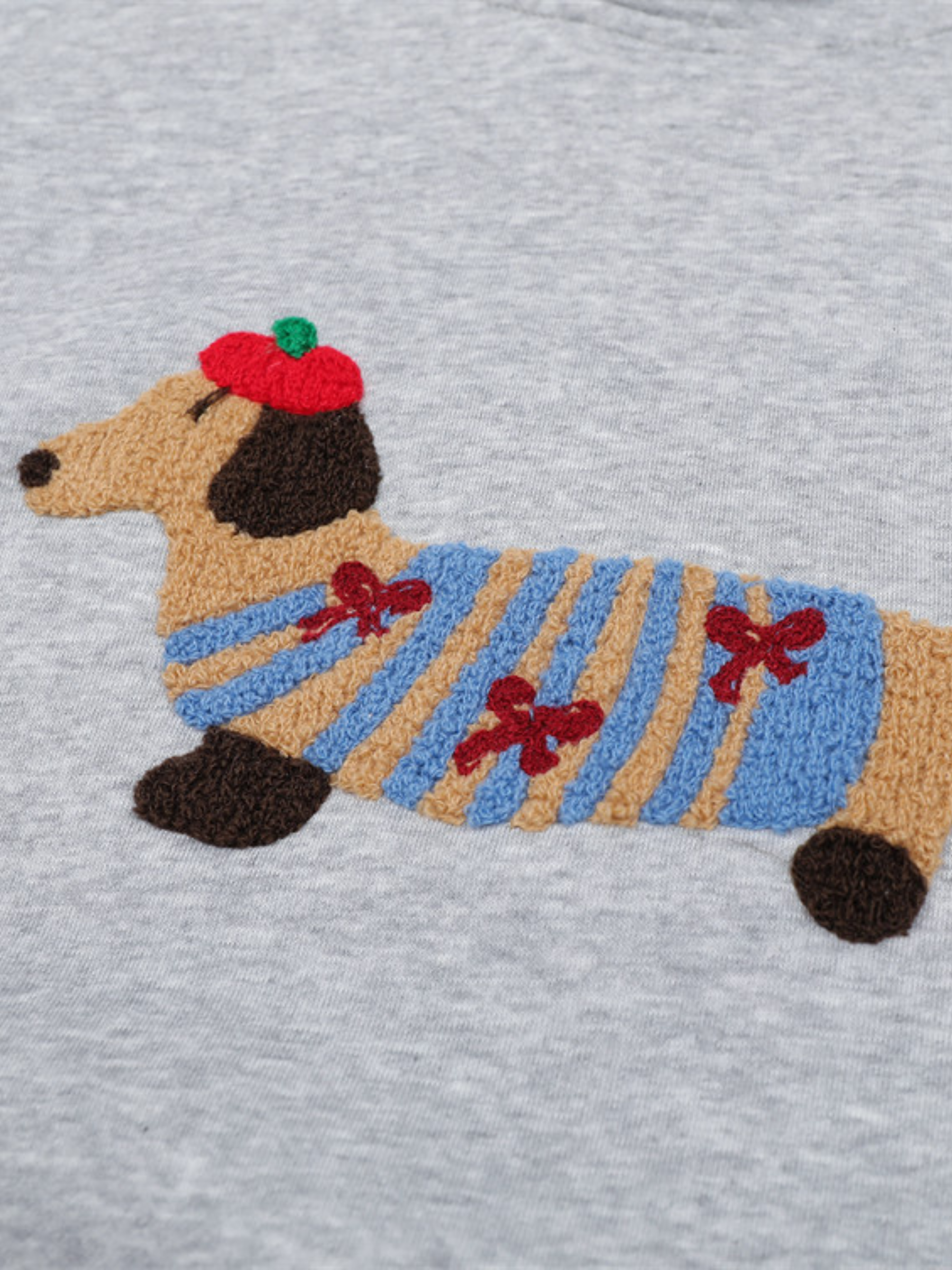 DENISE™ | Hoodie brodé chiot