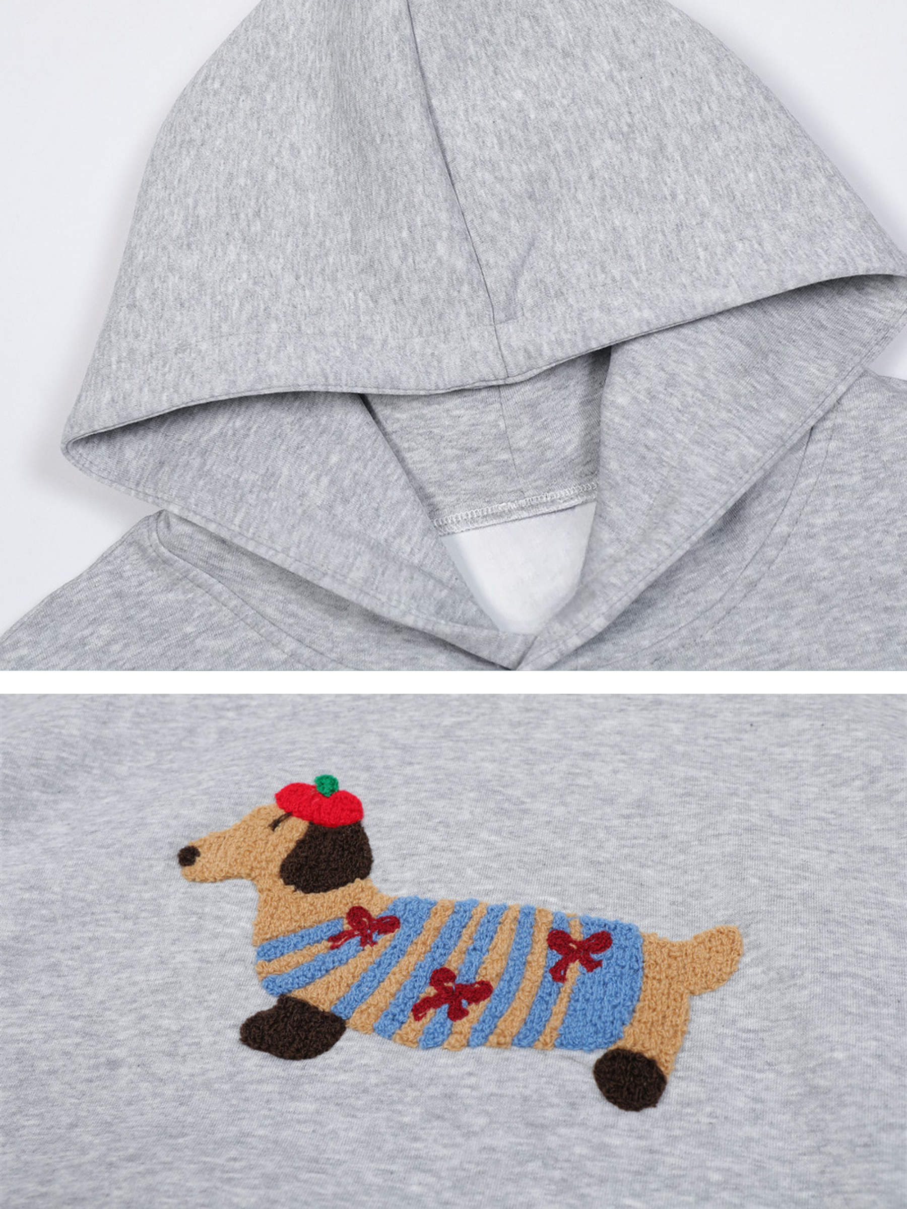 DENISE™ | Hoodie brodé chiot