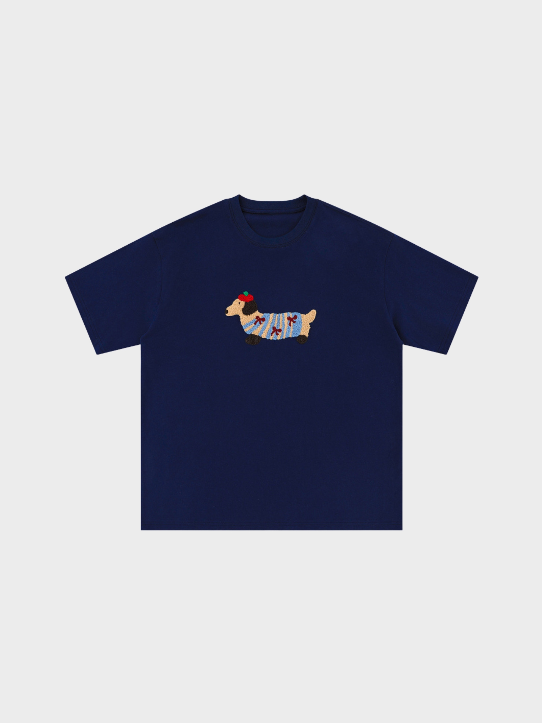 DENISE™ | T‑shirt brodé chiot