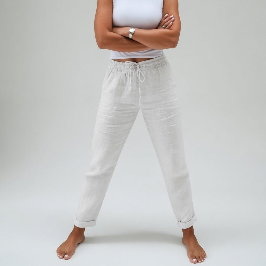 ALBERTINE | Pantalon 100% coton fluide confort naturel
