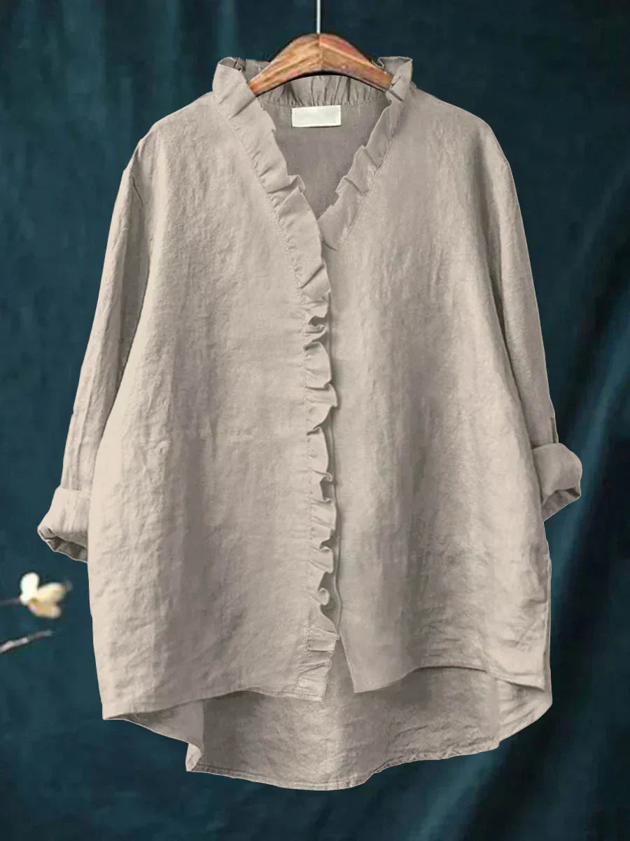 LILY | Blouse Légère Avec Volants