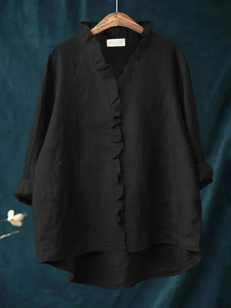 LILY | Blouse Légère Avec Volants