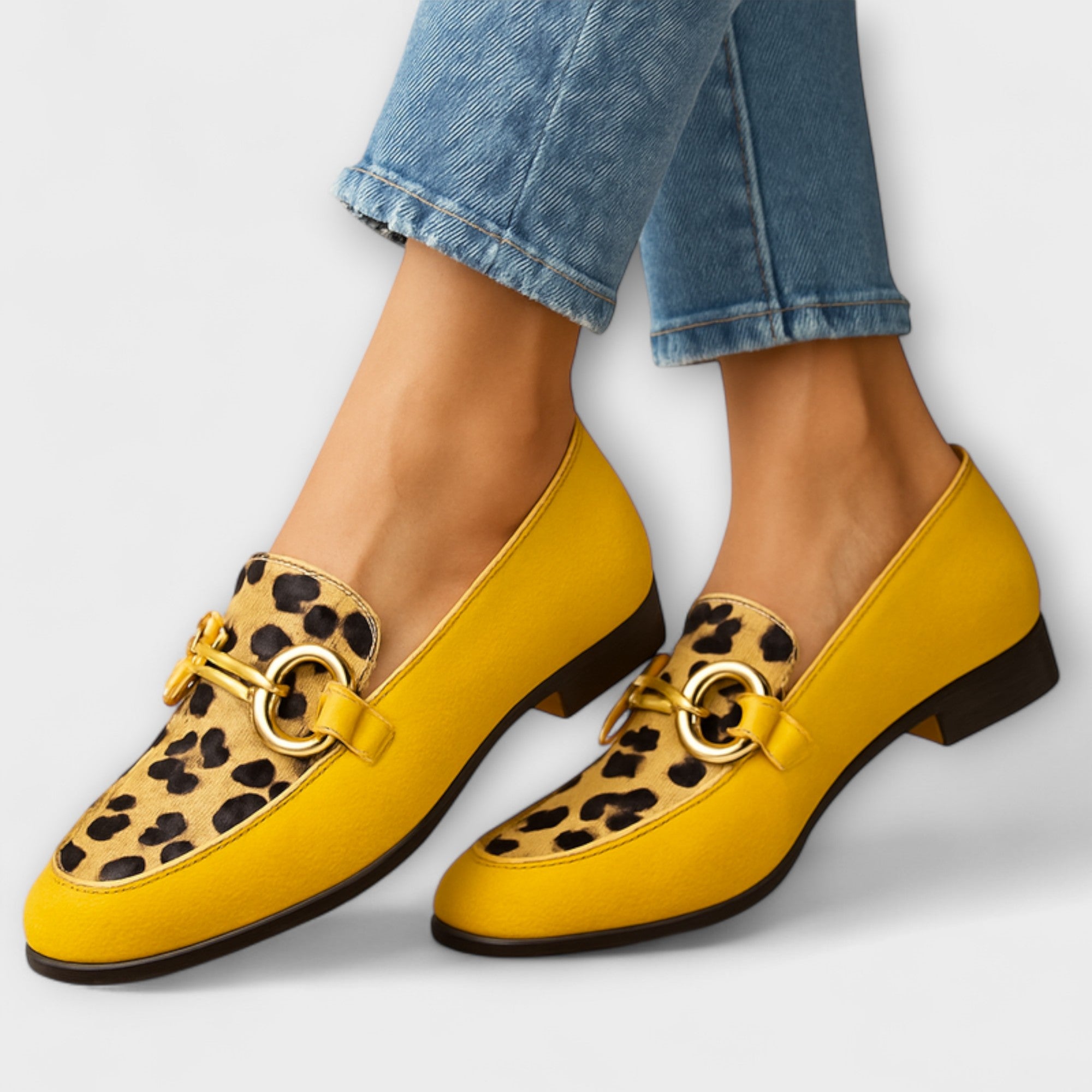 Lina | Mocassins Contrastés
