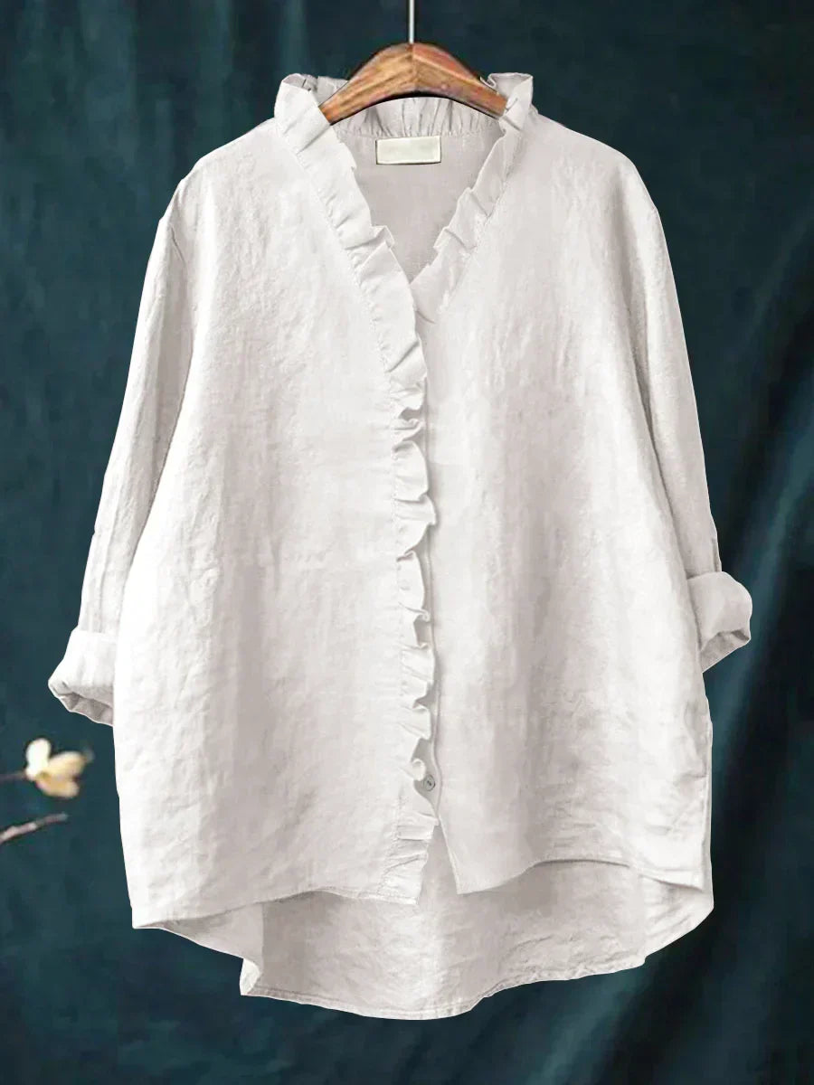 LILY | Blouse Légère Avec Volants