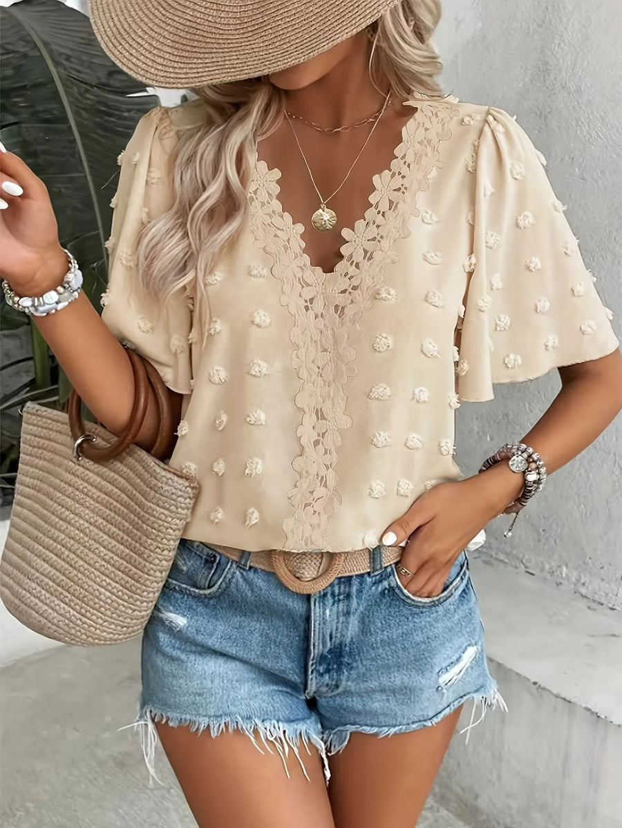 SYLVIE |  Blouse Bohème Élégante