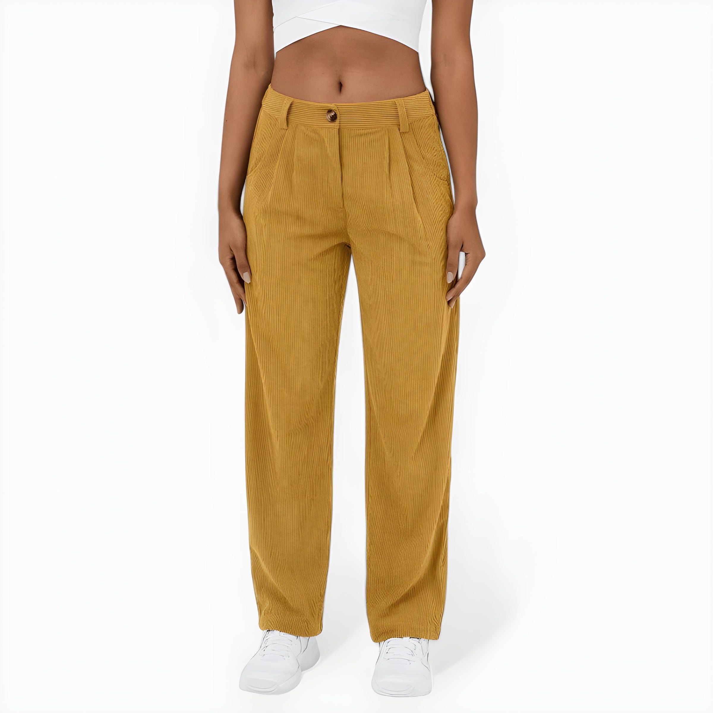NOÉMIE ™ | Pantalon en velours côtelé