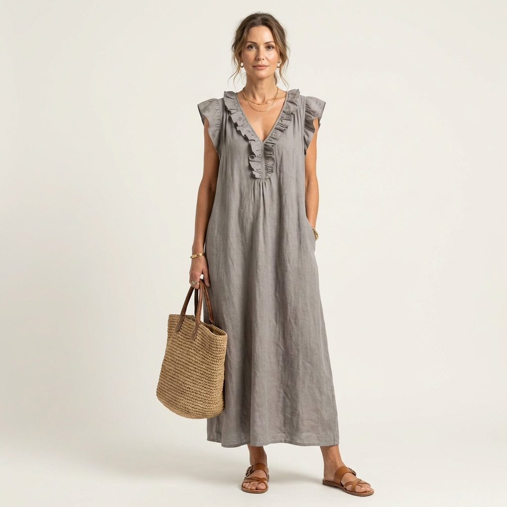 Marguerite | Robe Maxi Bohème Élégante